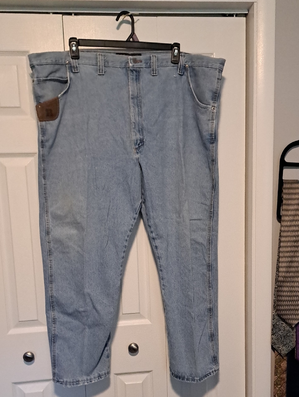 Riggs Workwear By Wrangler Light Blue Relaxed Fit Men’s Jeans